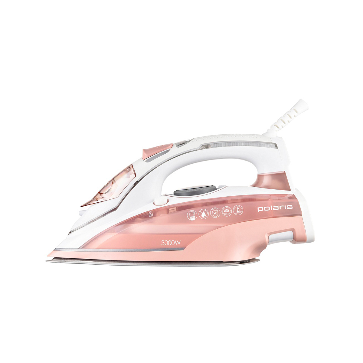 Утюг pir 3074 sg aa 3m 3000 вт подошва анодир. (синий/розовый) (1/6)  "polaris"