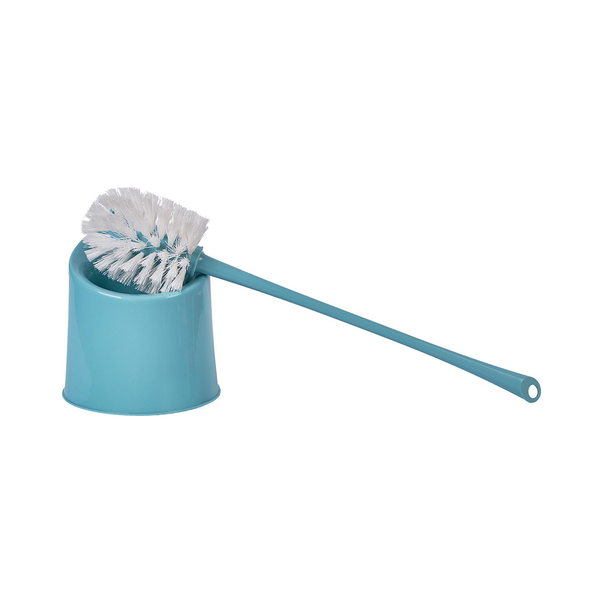 Туалетный набор "voque" ерш с подставкой, пласт. (небесный) (1/6) "spin&clean" sv3129нбс