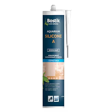 Bostik Aquarium Silicone A / Бостик силиконовый клей герметик для аквариумов