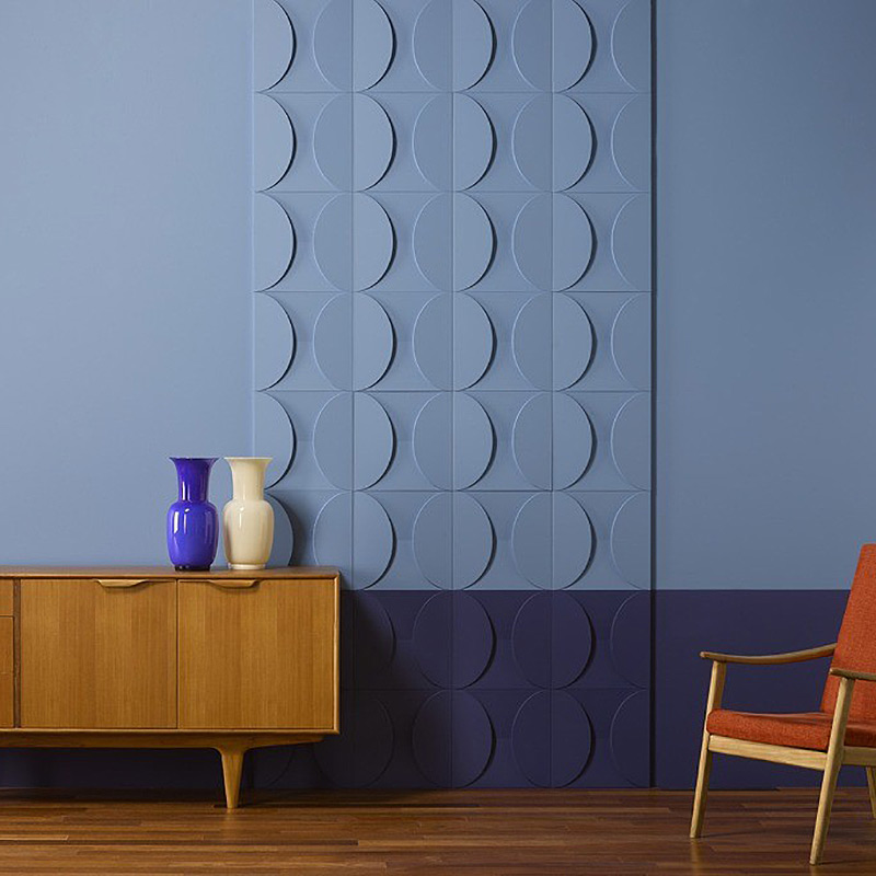 Стеновые панели Orac 3D W107 Circle Белый