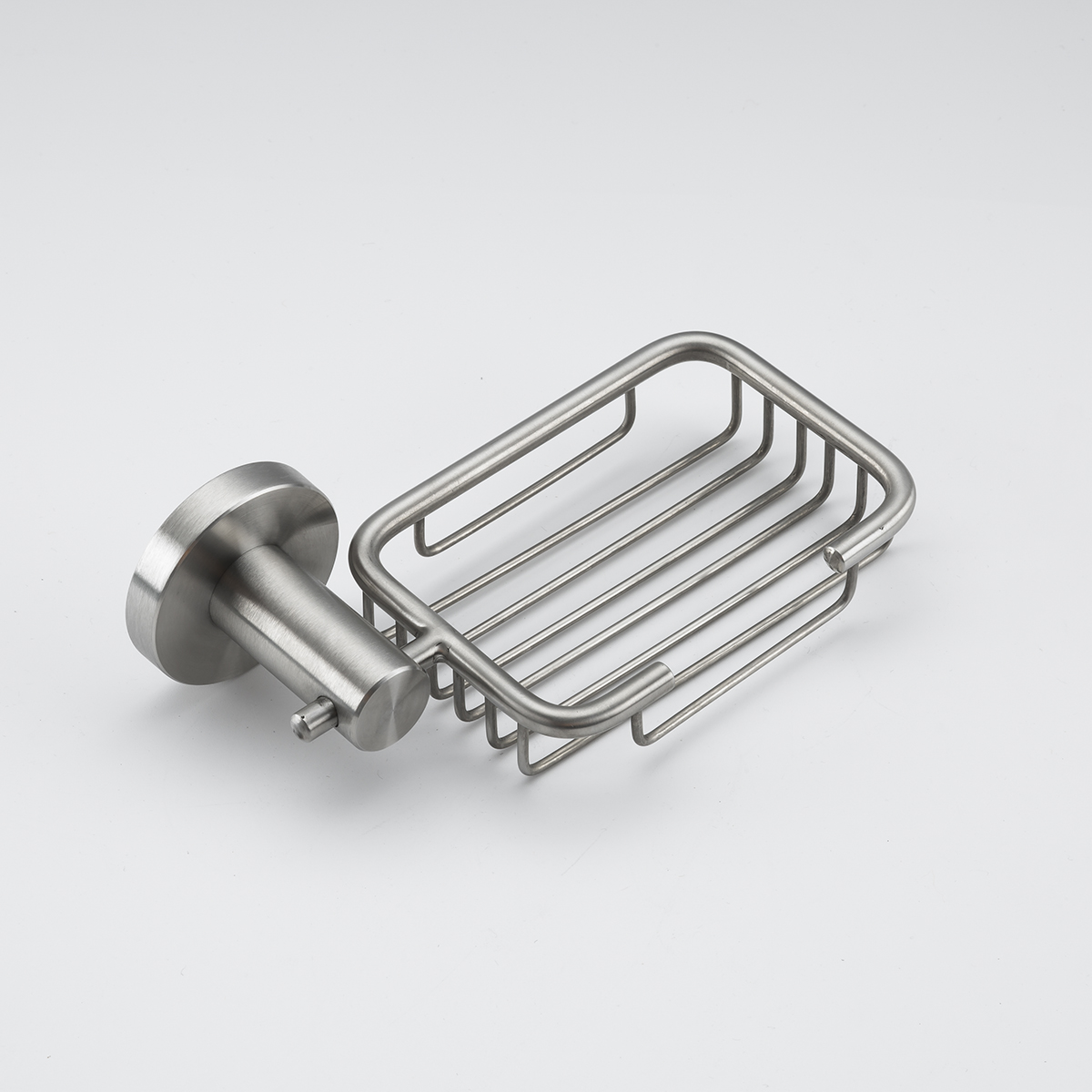 Мыльница с держателем f30102-1 (нерж.сталь), сатин (1/20) "frap"