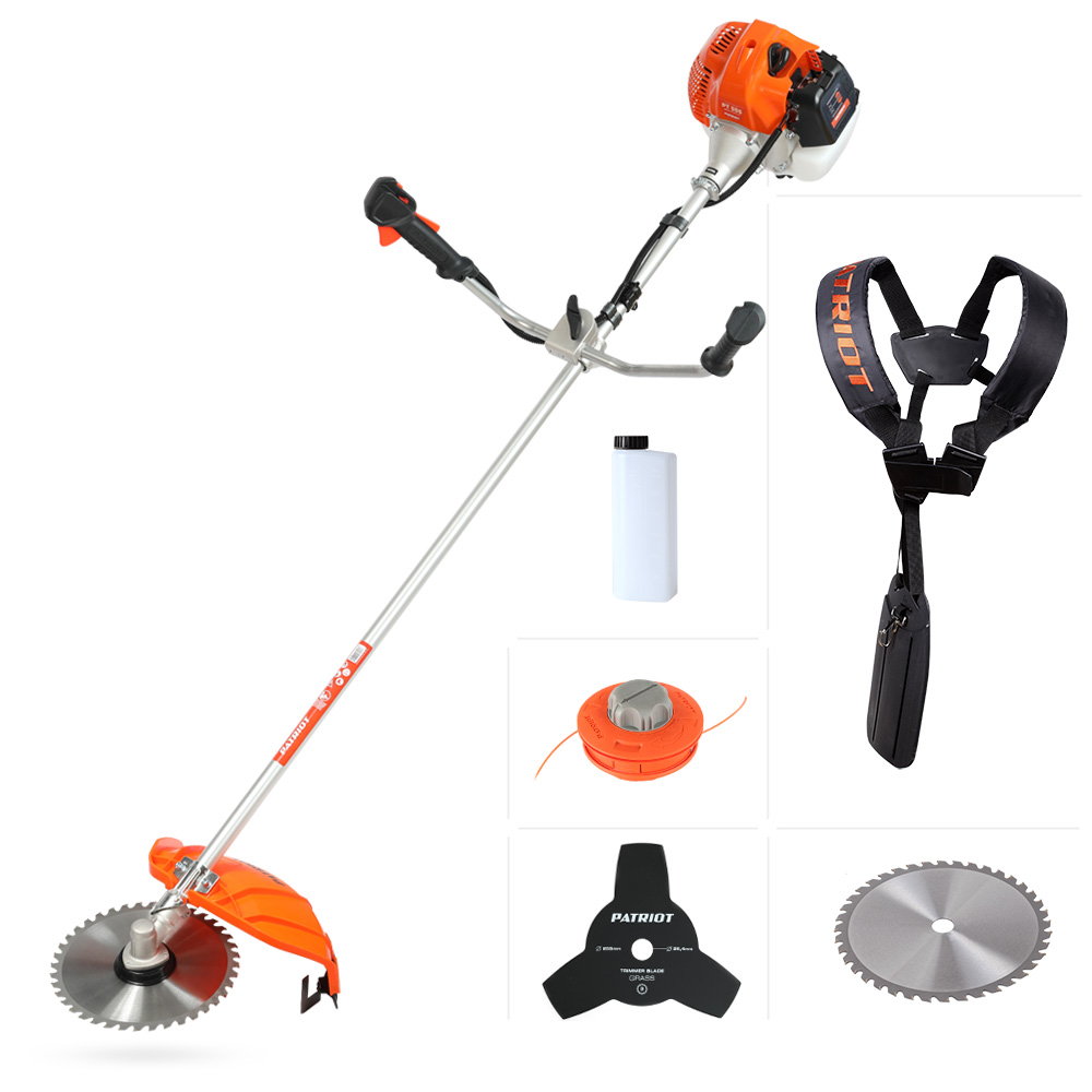 Триммер бензиновый pt-555 (1) "patriot" 250106230