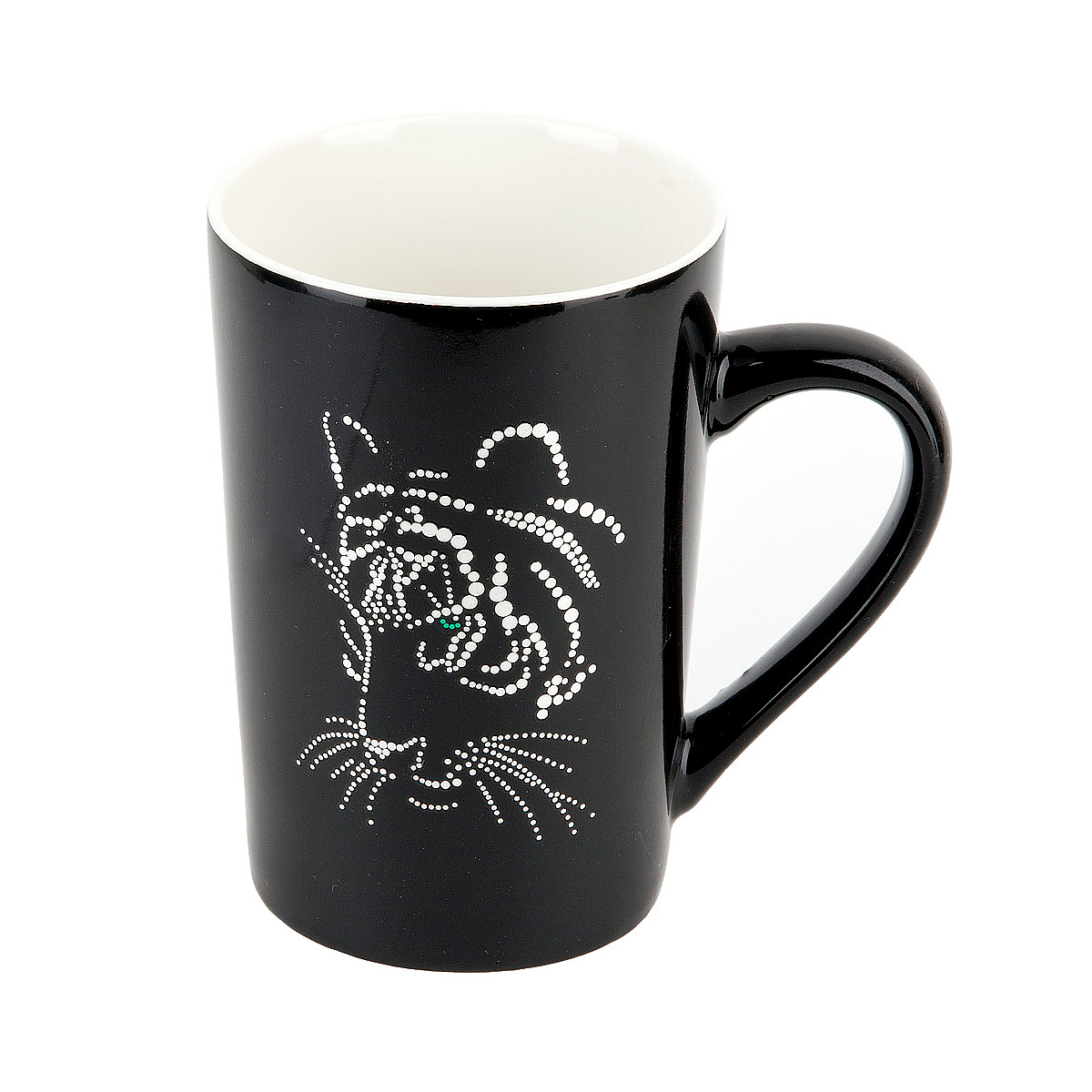 Кружка "wild cat" 410 мл, фарфор (1/6/36) "polystar collection" 5750909-1