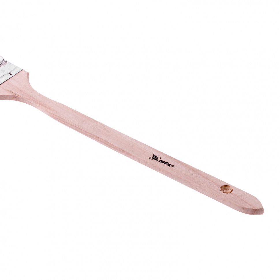 Кисть радиаторная 2.5", натуральная щетина, деревянная ручка MTX (83849)