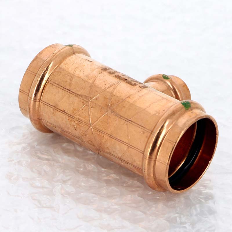 Тройник пресс медный Profipress VIEGA 35х18х35