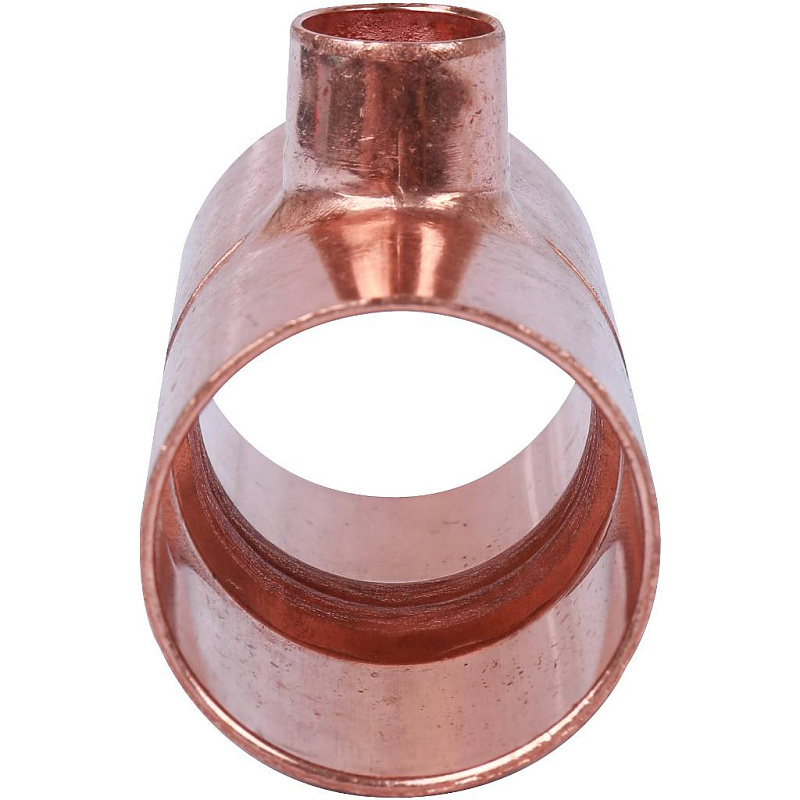 Тройник переходной 42х18х42 мм медный под пайку SANHA 15130421842