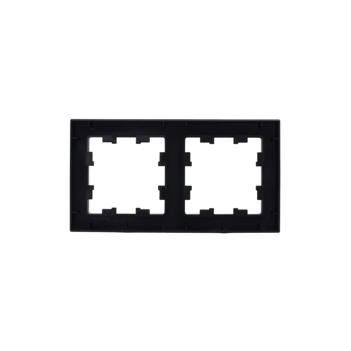 Рамка "atlasdesign" 2-х местн. универс., карбон (1/5/20) "schneider"