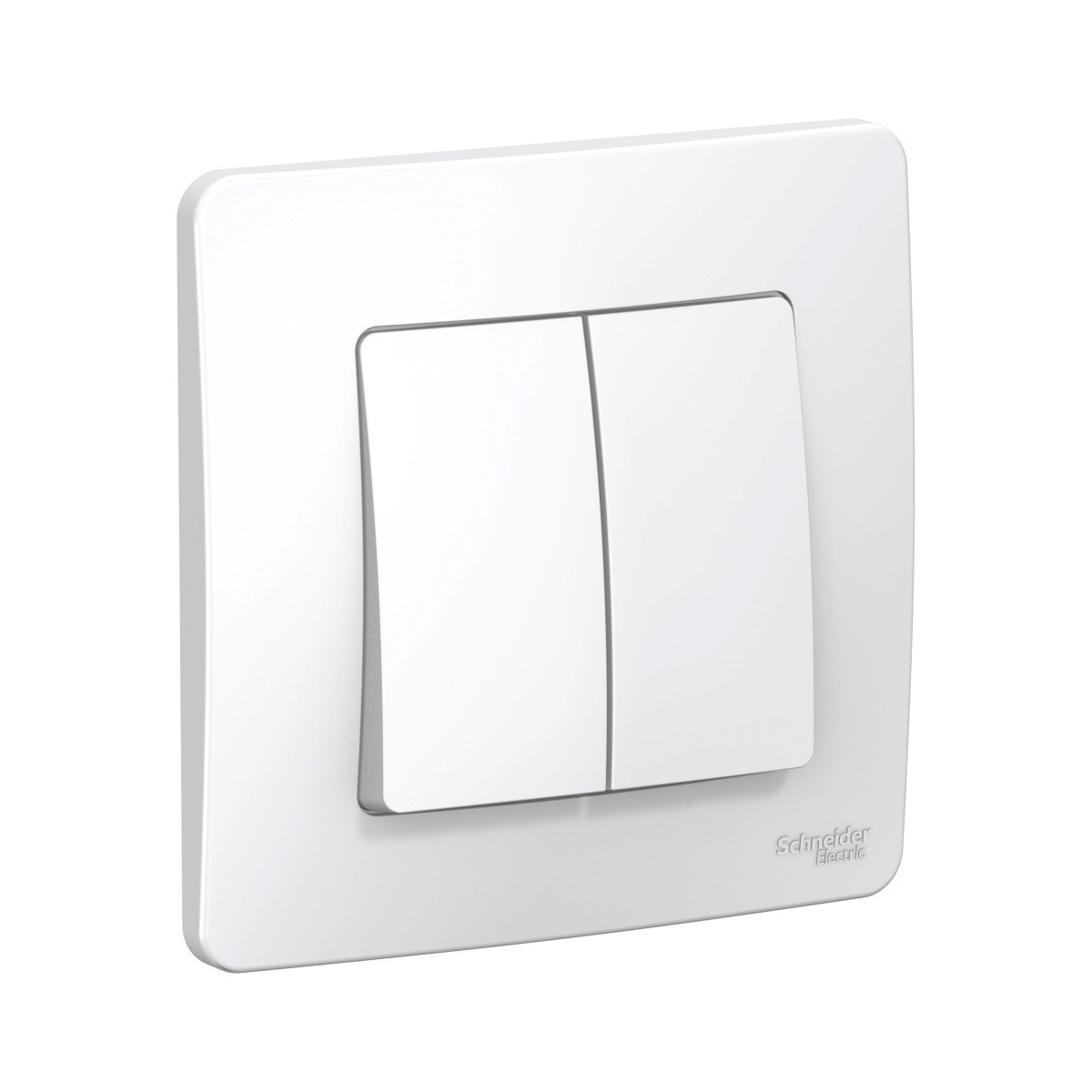 Переключатель "blanca" 2-х кл. 10а, белый (1/10/60) "schneider"