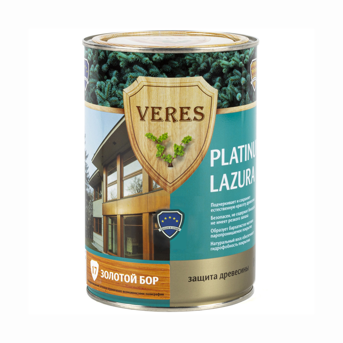 Верес платинум №17 золотой бор  0,9 л (1/6) "veres"