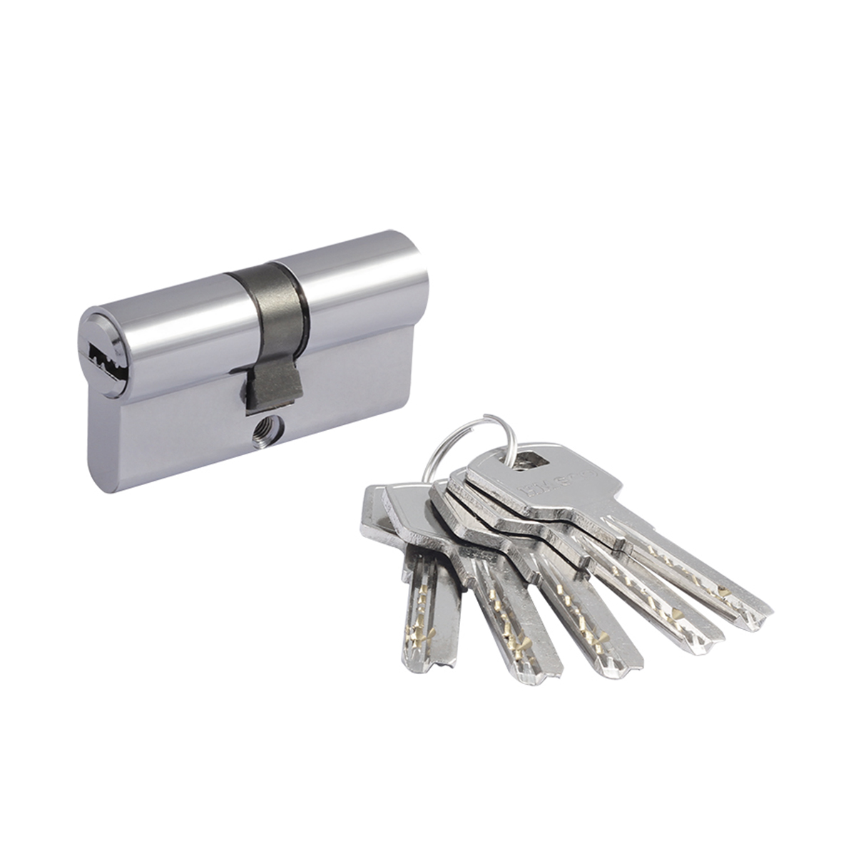 Цилиндров. механизм есо-std z лп-60 (30-30) (ключ/ключ) хром (1/10/80) "нора-м"