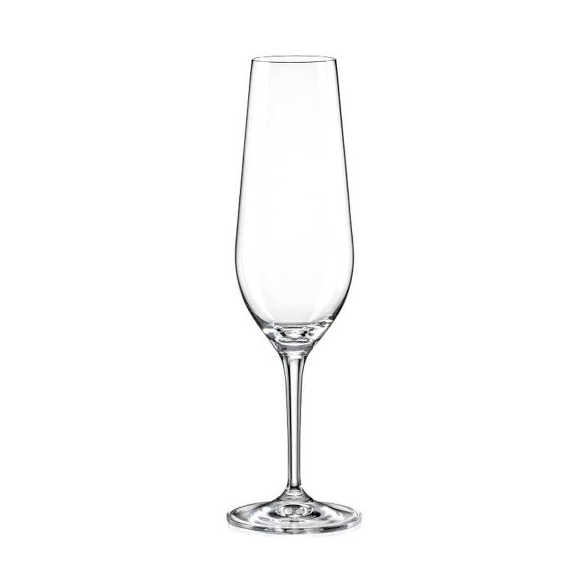 Бокал для шампанского "amoroso" 200 мл (набор 2 шт.) (1/12) "crystalex" 40651/200/2