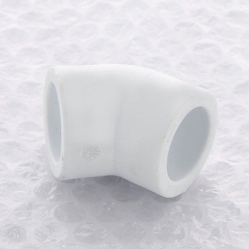 Угол равнопроходной 25 х 25 мм PRO AQUA 45° полипропилен PP-R