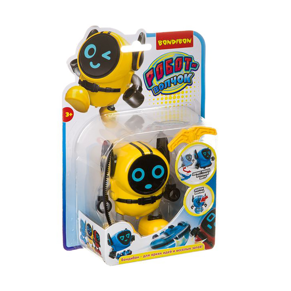 Игрушка "робот-волчок" с гироскопом "bondibon" вв4244