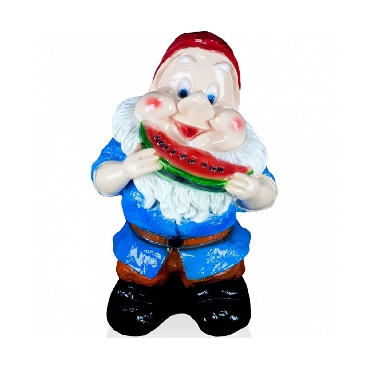 Фигурка садовая "гном с арбузом" 370*230 мм "гарденвилл"