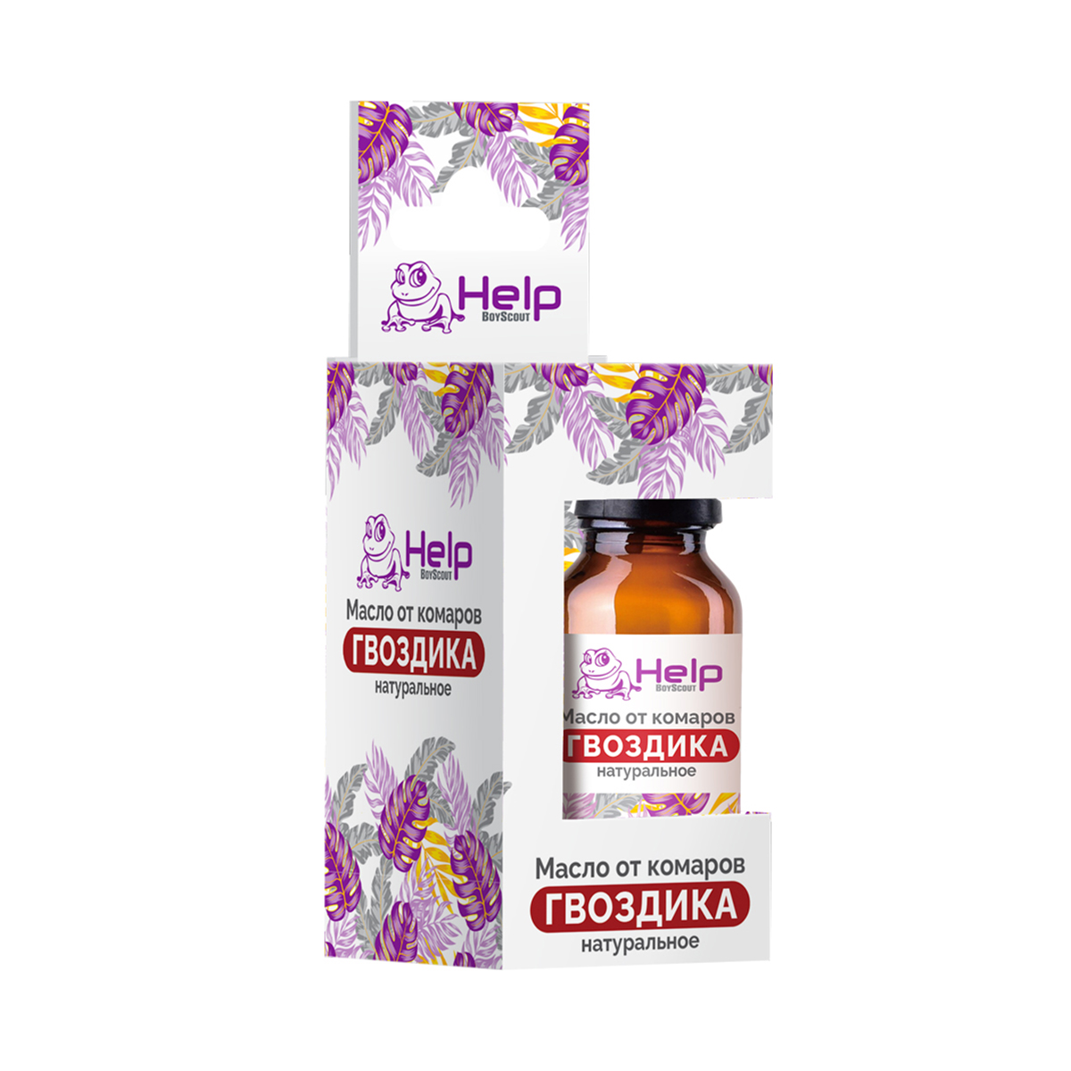 Масло эфирное от комаров "гвоздика" 15 мл (1/20) "help" 80442