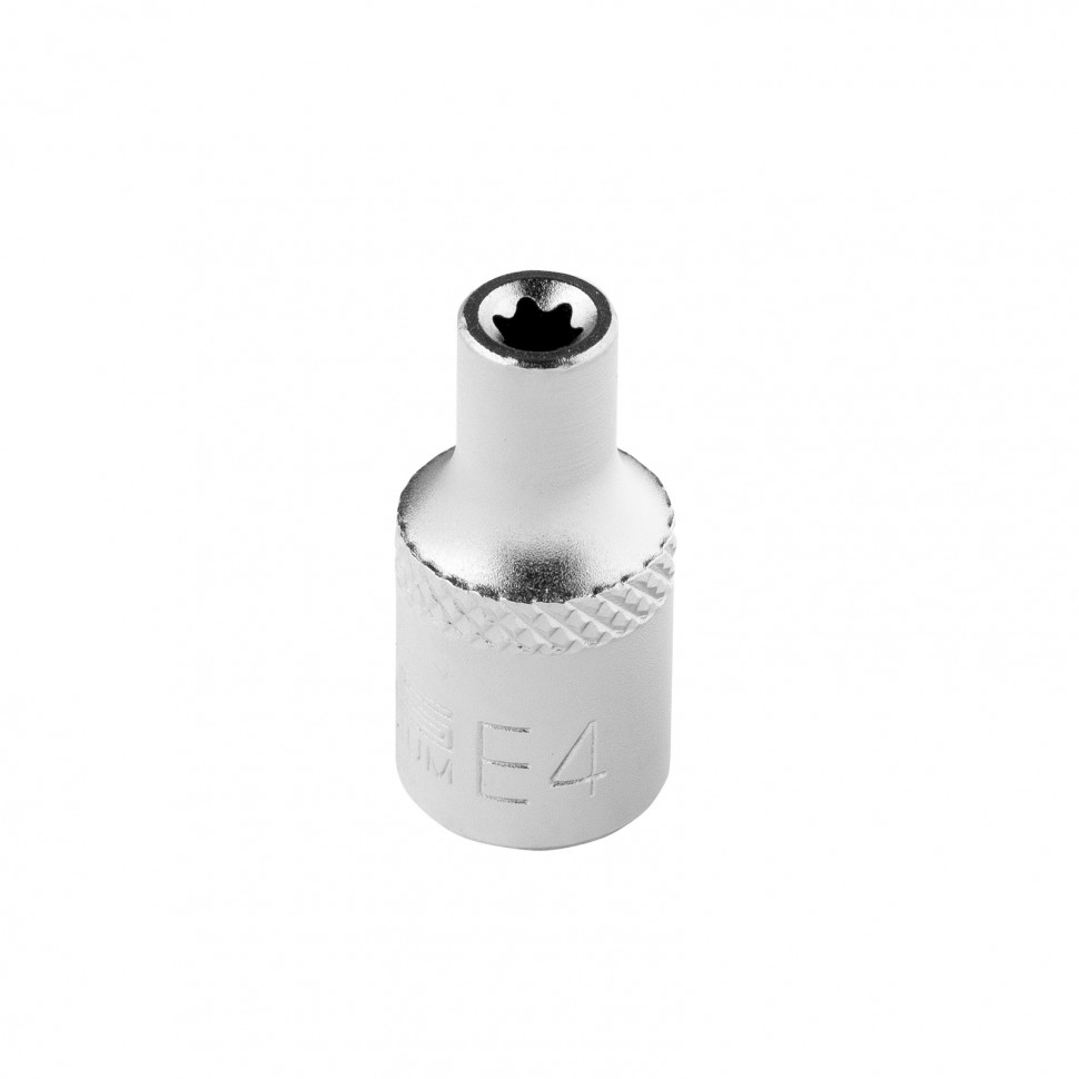 Головка торцевая 1/4, Е4, CrV Stels (13863)