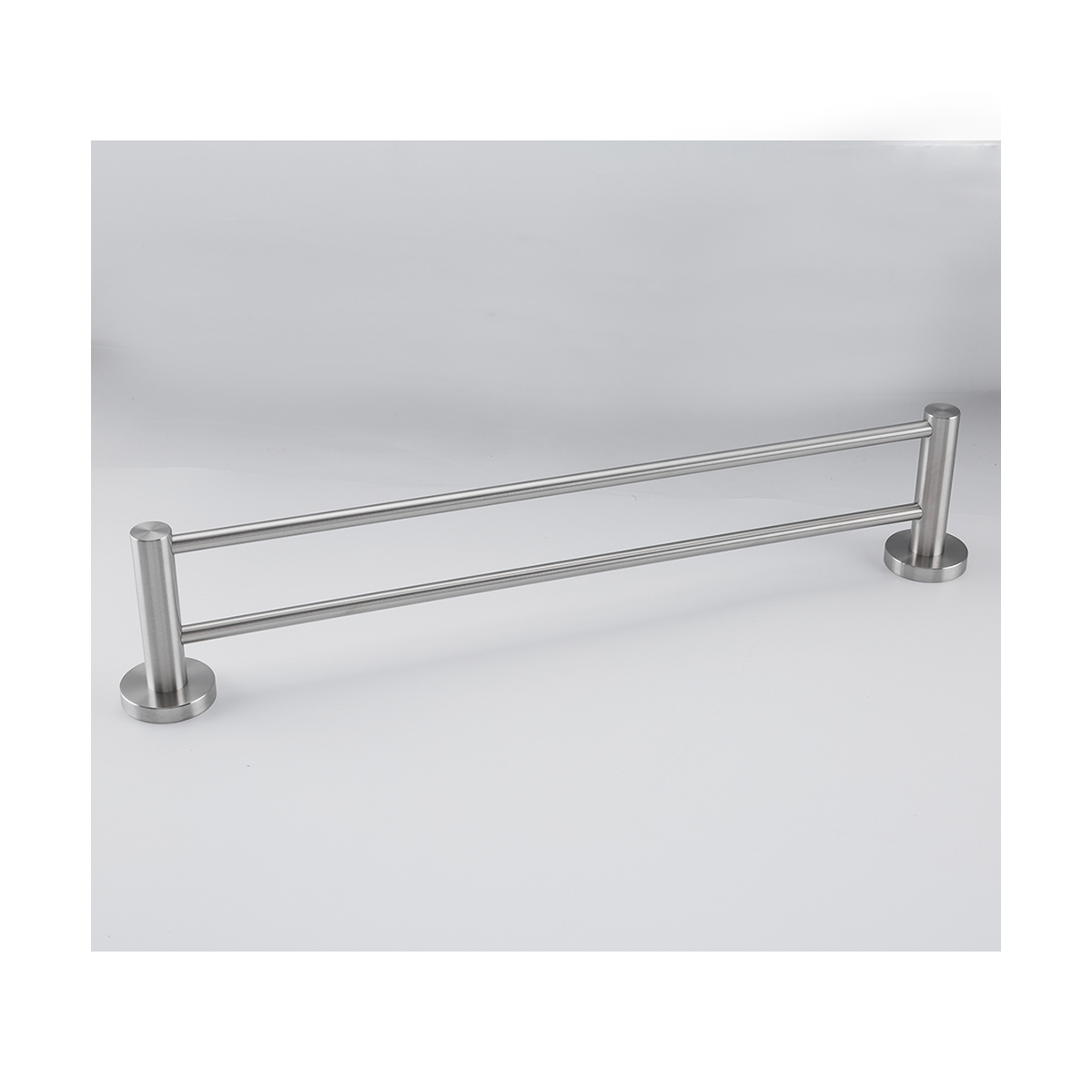 Полотенцедержатель двойной f30109 (нерж.сталь), сатин (1/10/20) "frap"