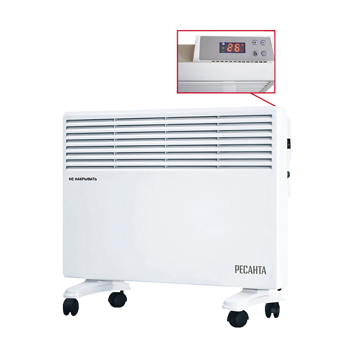 Конвектор электрич. ок-1500е 1,5 квт "ресанта"