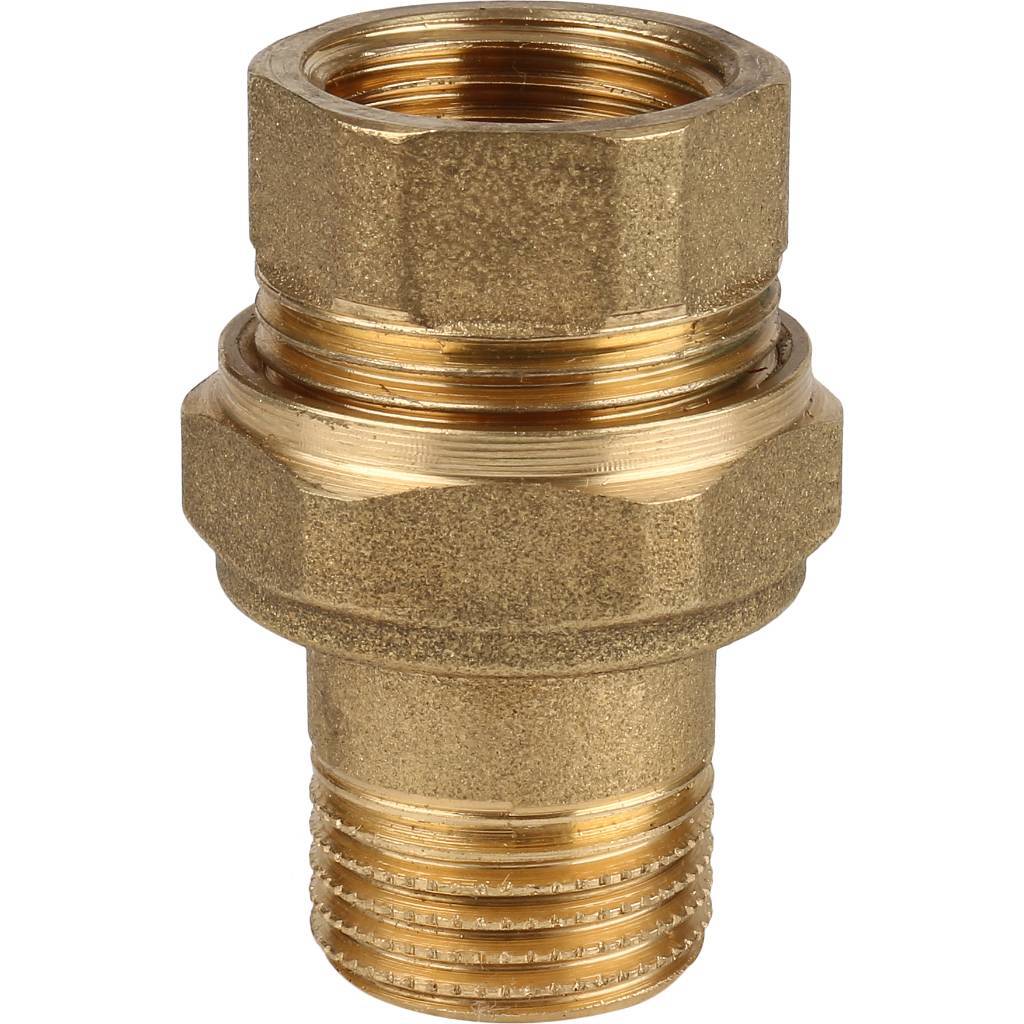 Американка резьбовая 1/2" x 1/2" (ВН) с плоской прокладкой ITAP