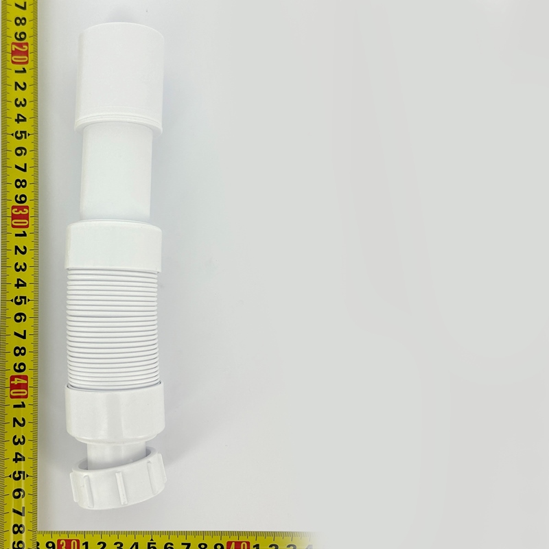 Труба McALPINE гофрированная L=255-300 мм, 50 мм, вход 1 1/4", выход 40/50 мм