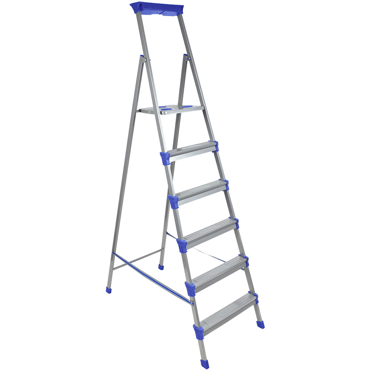 Стремянка стальная  6 ступеней (1) "ника"  см6