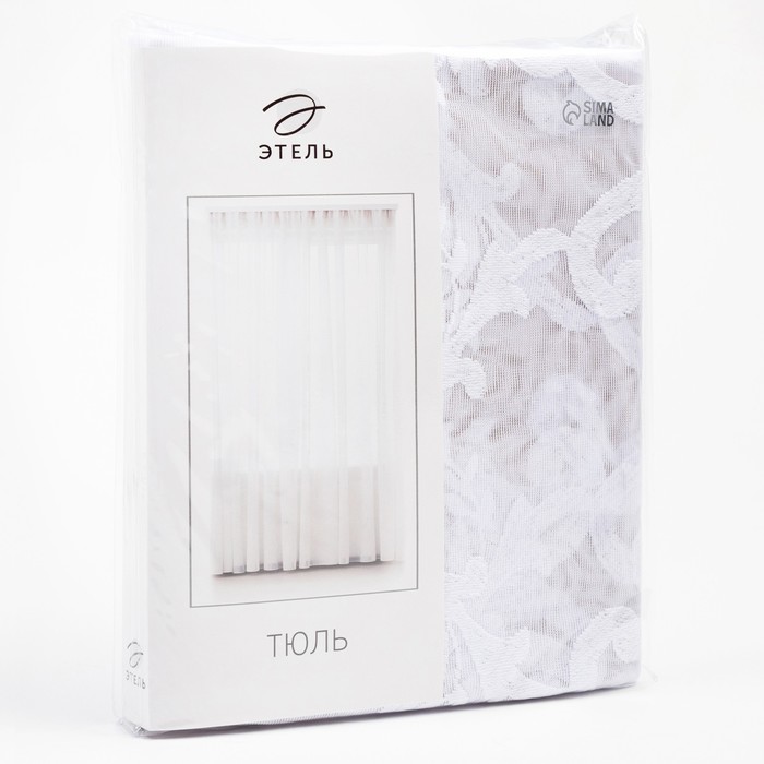 Тюль "барокко" 250*250 см (1/8) "этель" 2844462