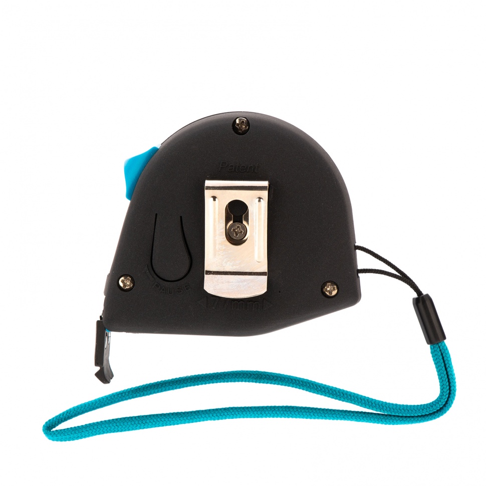 Рулетка "Ergonomisch", 5 м x 19 мм, магнитный обрезиненный зацеп Gross (31102)