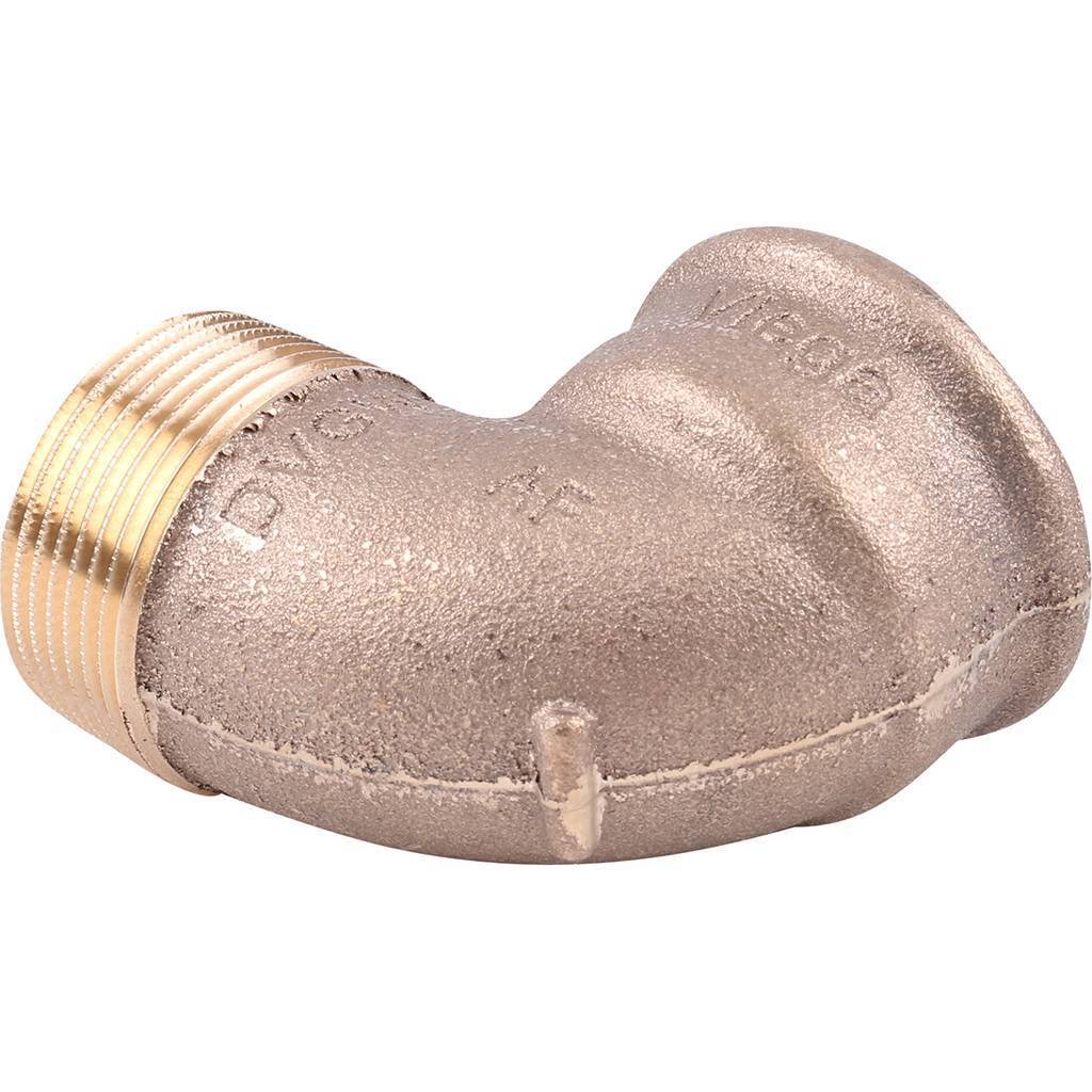 Угол резьбовой 90° ВН 1"1/4 бронза VIEGA (264109)