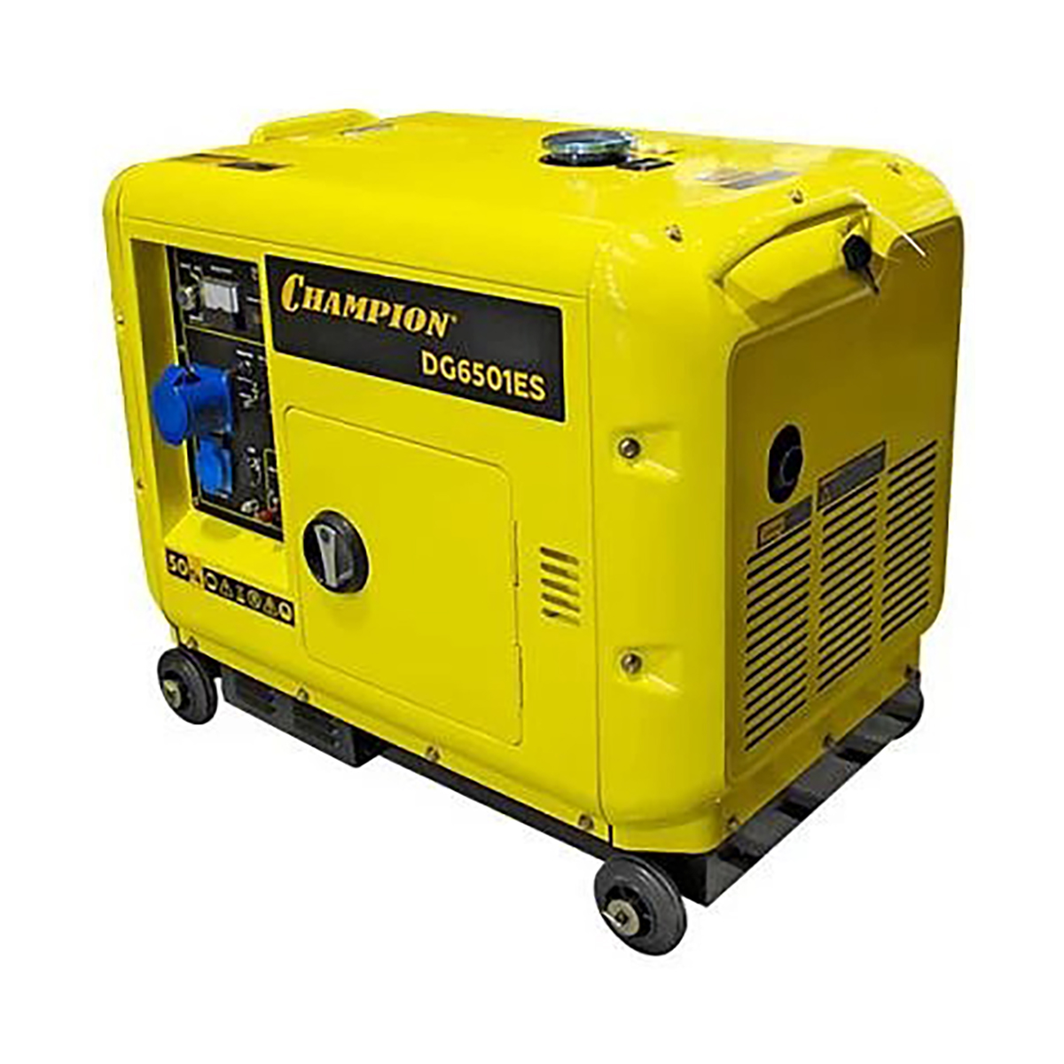 Генератор дизельный dg6501es+ats "champion"