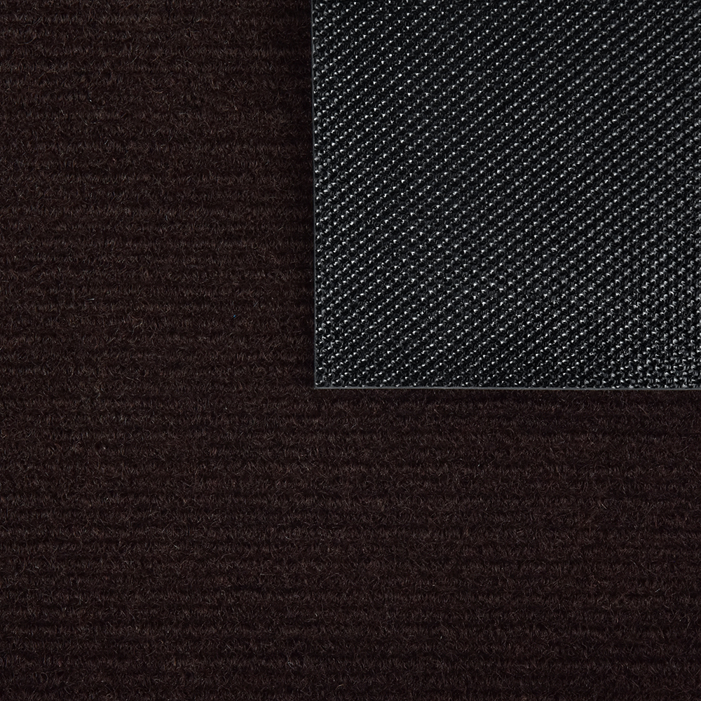 Коврик влаговпитывающий ребристый “trip” 40*60 см коричневый (1/15) "vortex" 24188