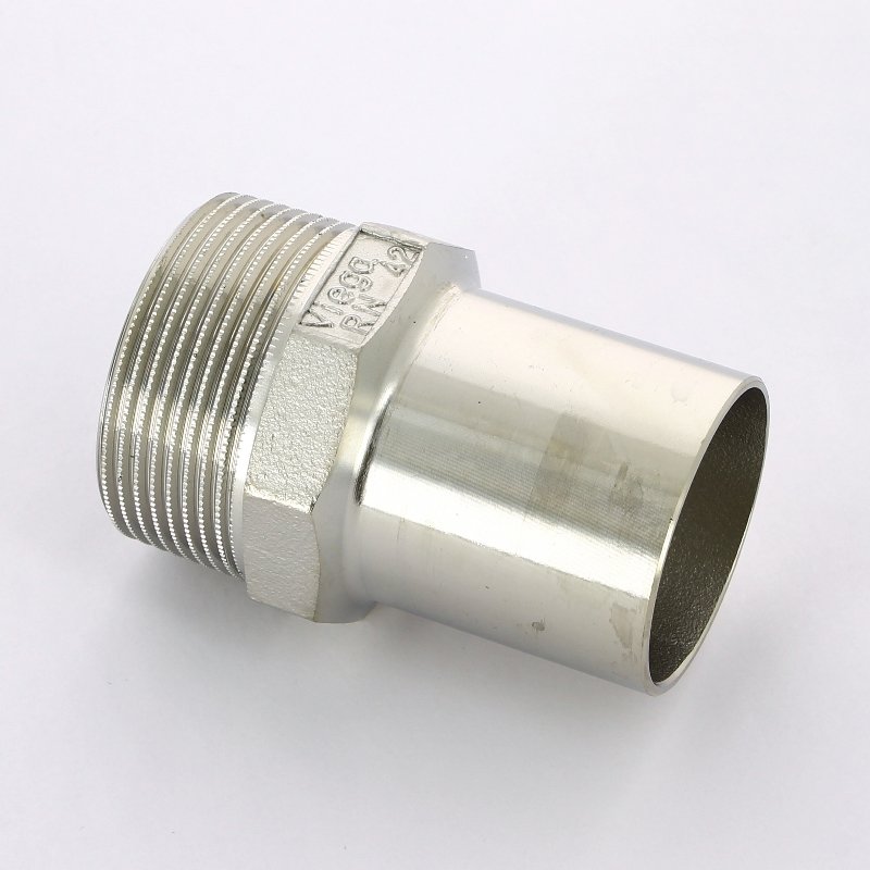 Вставка пресс-Н 42х1"1/2 нержавеющая сталь Sanpress Inox VIEGA