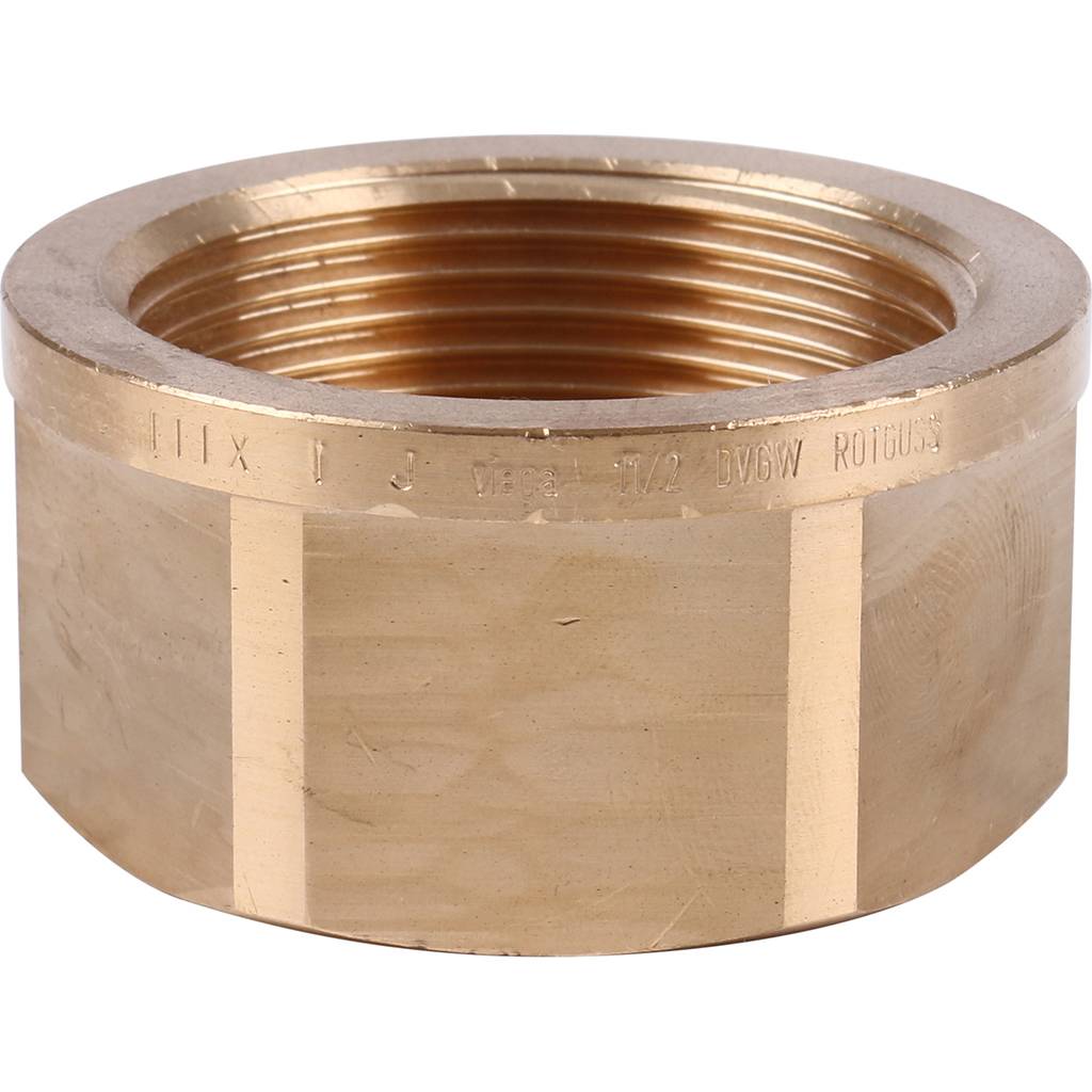 Заглушка резьбовая (ВР) 1"1/2 бронза VIEGA (268329)