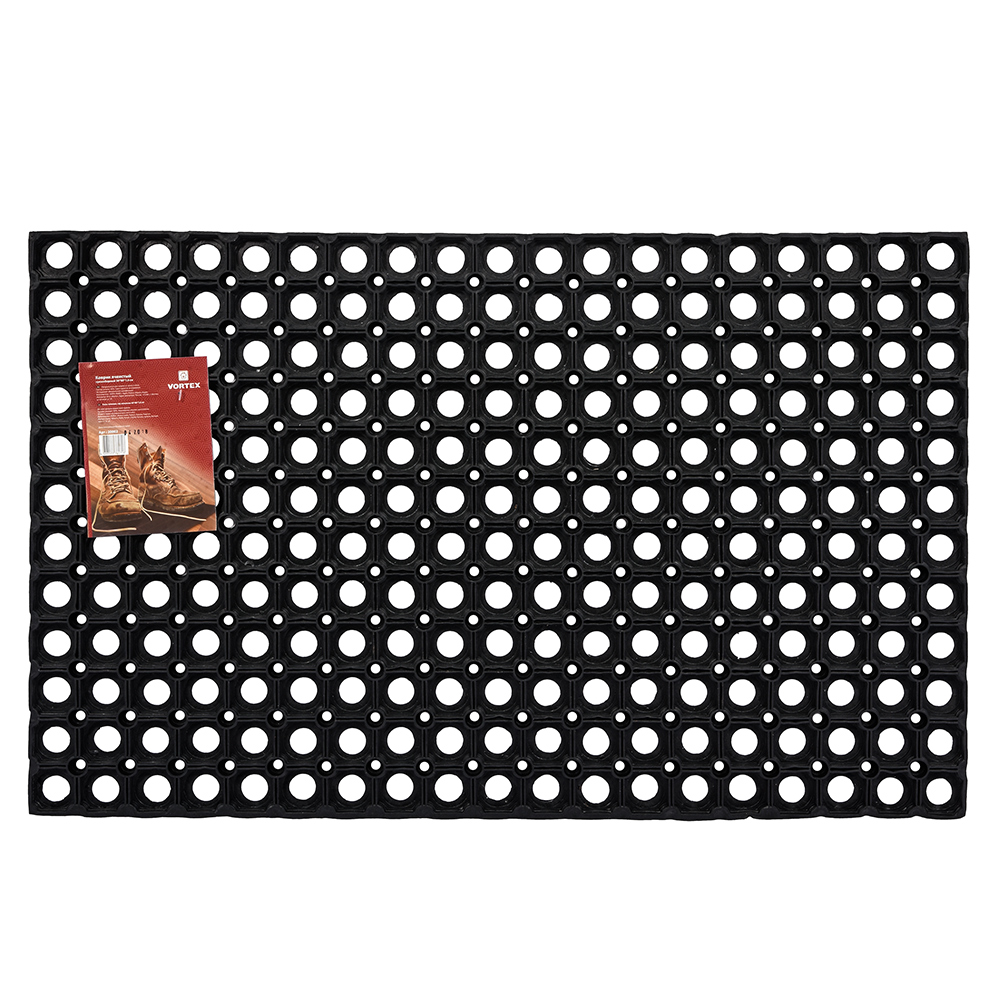 Коврик грязесборный ячеистый 50*80 см (1/5) "vortex" 20002