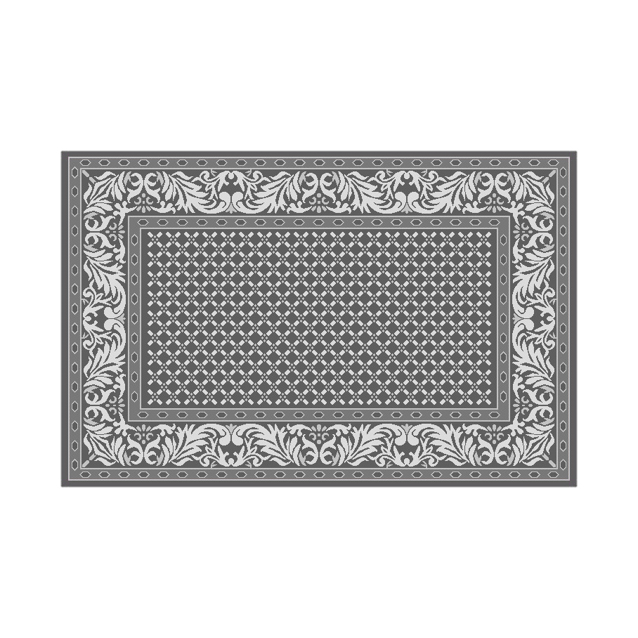 Ковер циновка "эко" 1*2 м  77010/37 (1/10) "люберецкие ковры"