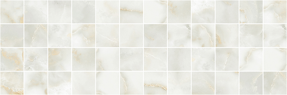 Select декор мозаичный серый 20x60