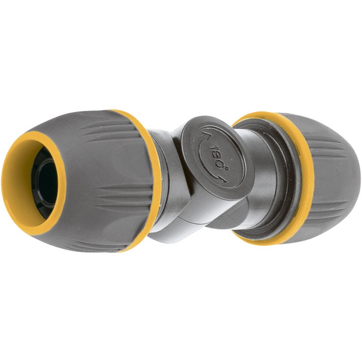 Соединительная муфта универсальная 1/2-3/4, с шарниром Palisad Luxe (66250)