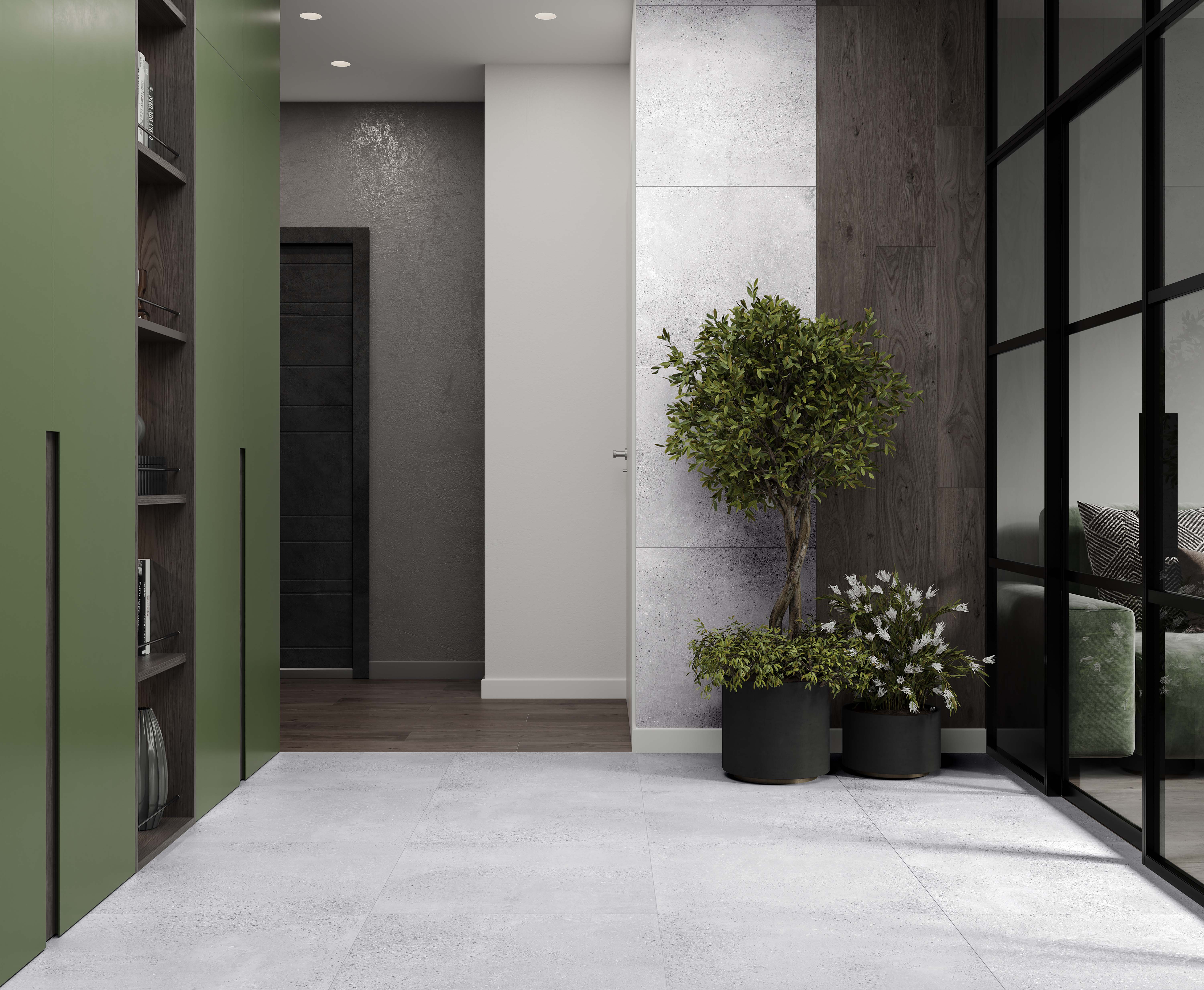 Tiffany керамогранит графитовый 60x120