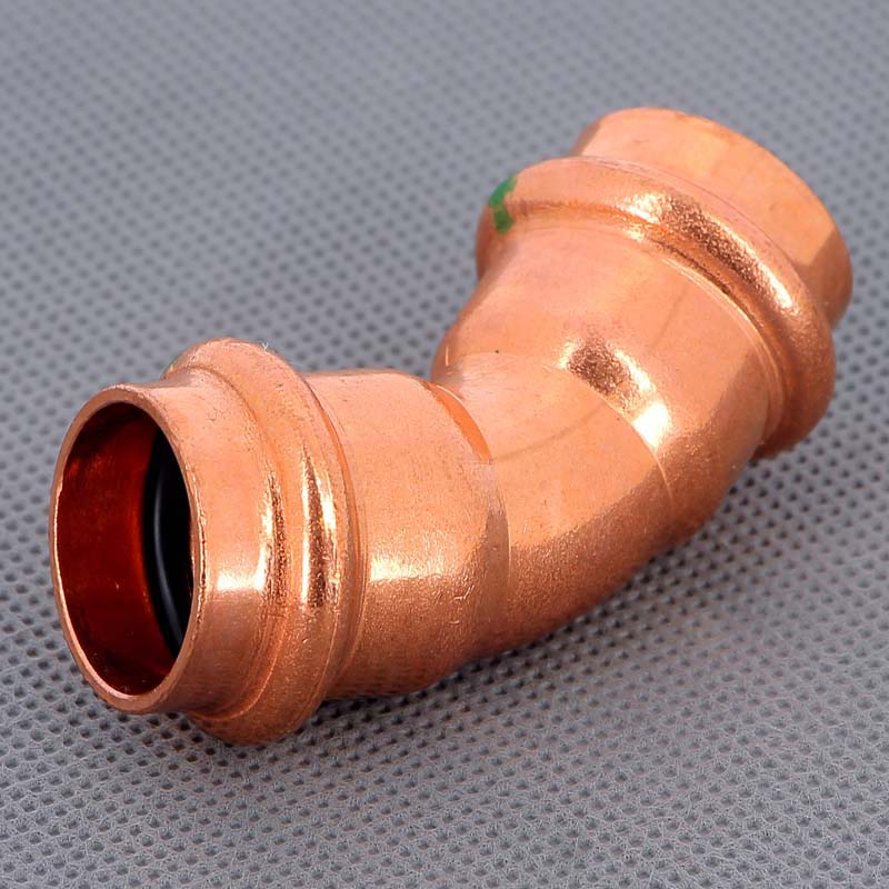 Угол 45° пресс медный Profipress VIEGA 22