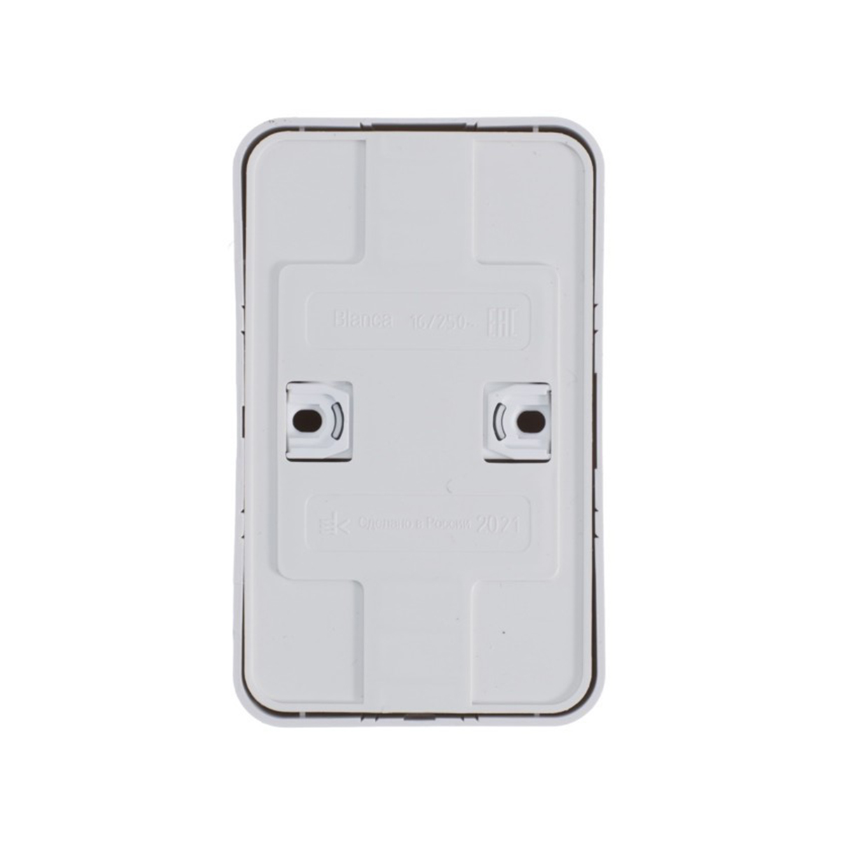 Розетка открыт. уст. "blanca" 2-х местн. с заземл, с шторками 16а, белый (1/8/48) "schneider"