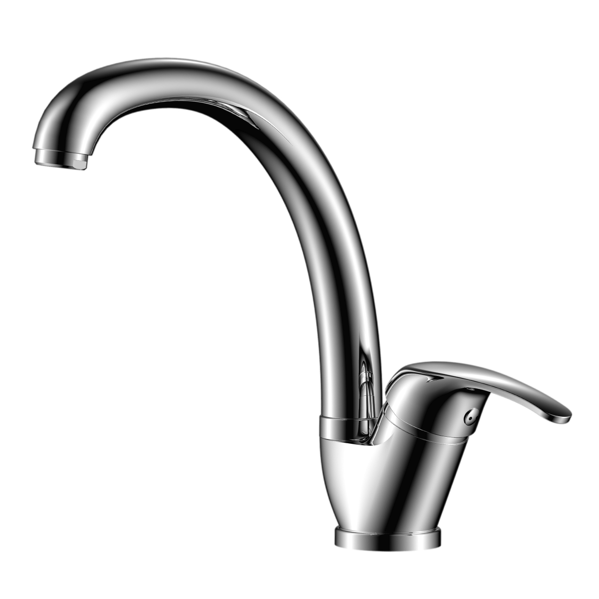 Смеситель для кухни  y35-23  высокий поворотн. излив (1/12) "rossinka"