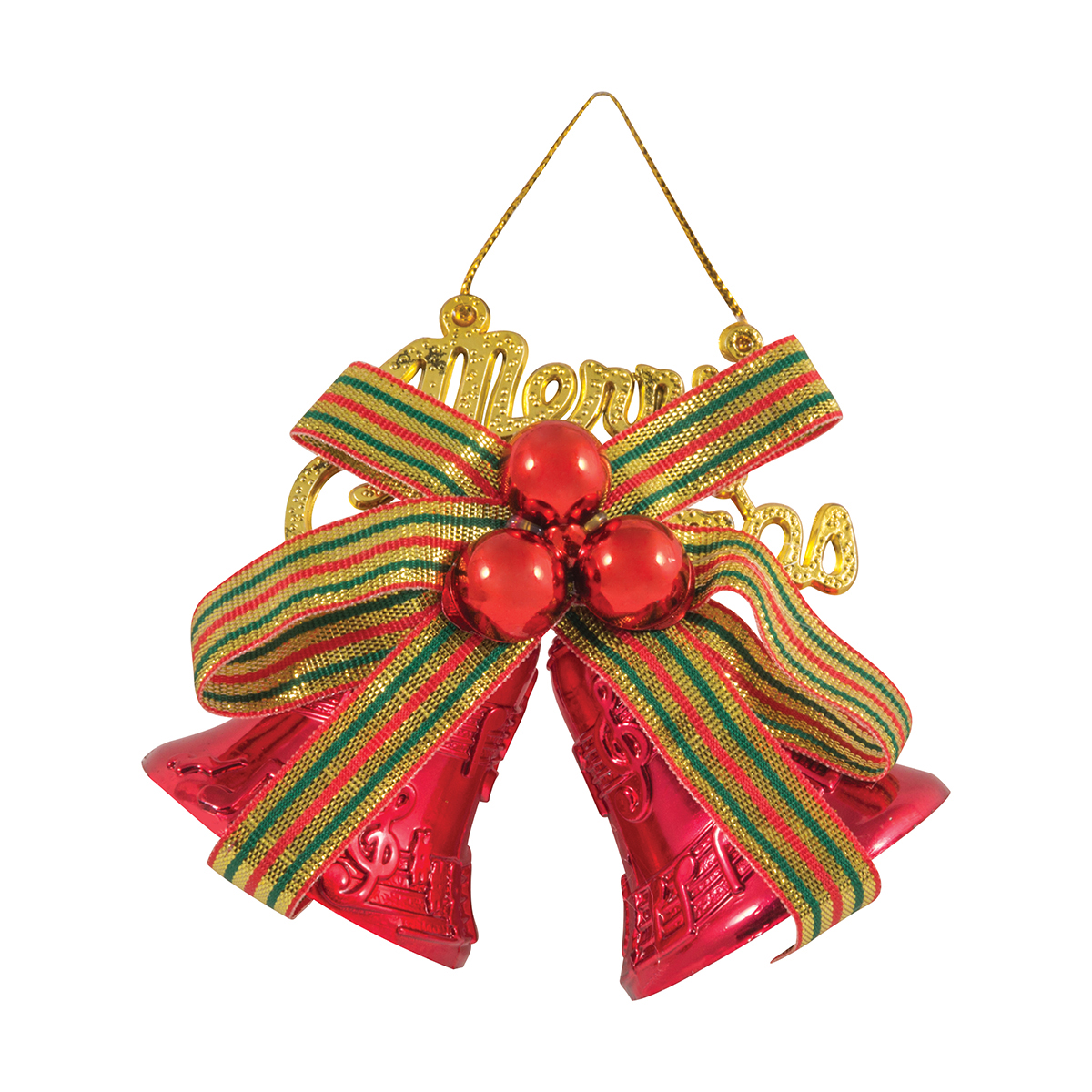 Украшение новогоднее "колокольчик"  9*7 см syld17-141 (1/50/500) "волшебная страна"