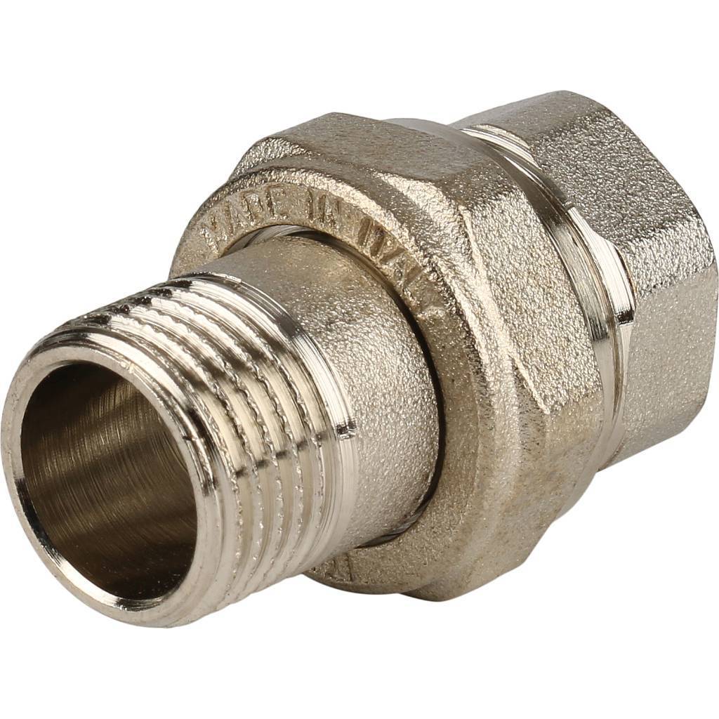Американка разъемная 1/2" x 1/2" (ВН) ITAP O-ring никелированная латунь