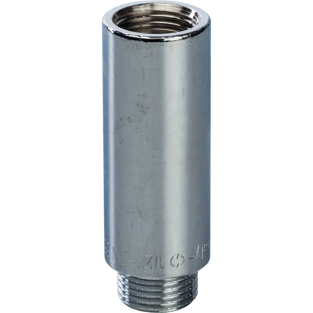 Удлинитель резьбовой ВН 1/2" x 65 мм хром STOUT