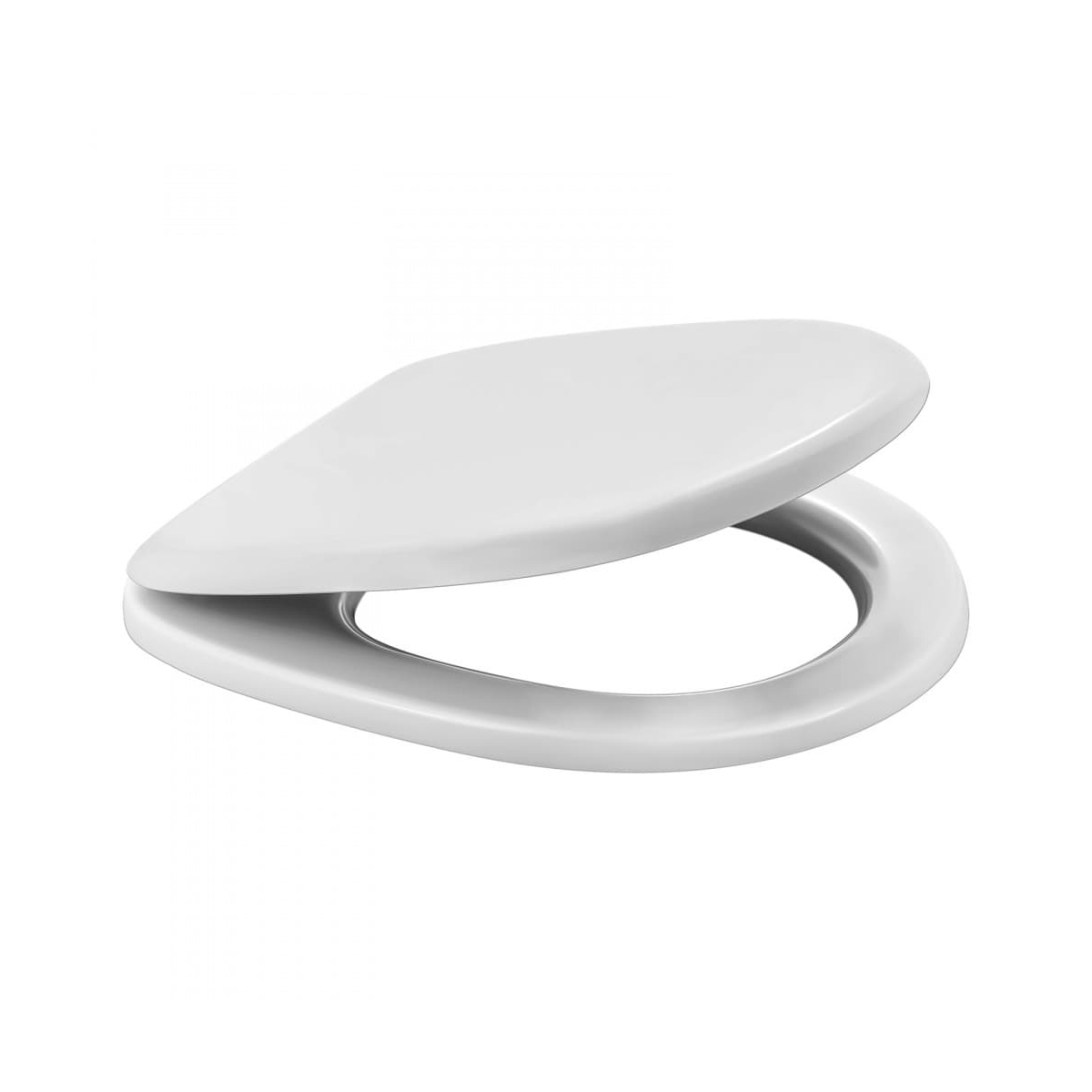 Сиденье для унитаза "lux so" белое, микролифт (1/6) "berges"