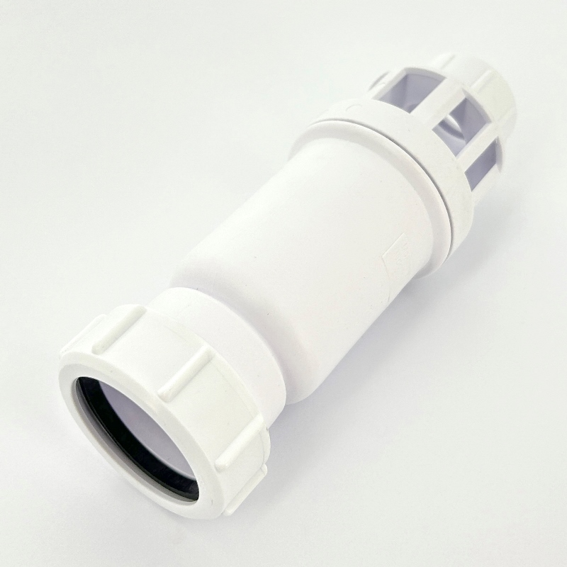 Самозакрывающийся сливной клапан McALPINE ("сухой" сифон) с разрывом струи 15х40 мм