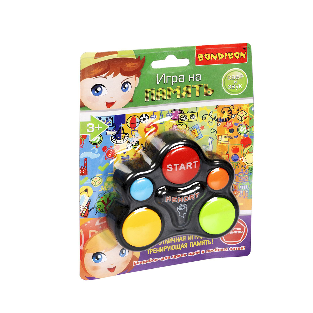 Игра настольная "на память" "bondibon" вв5465