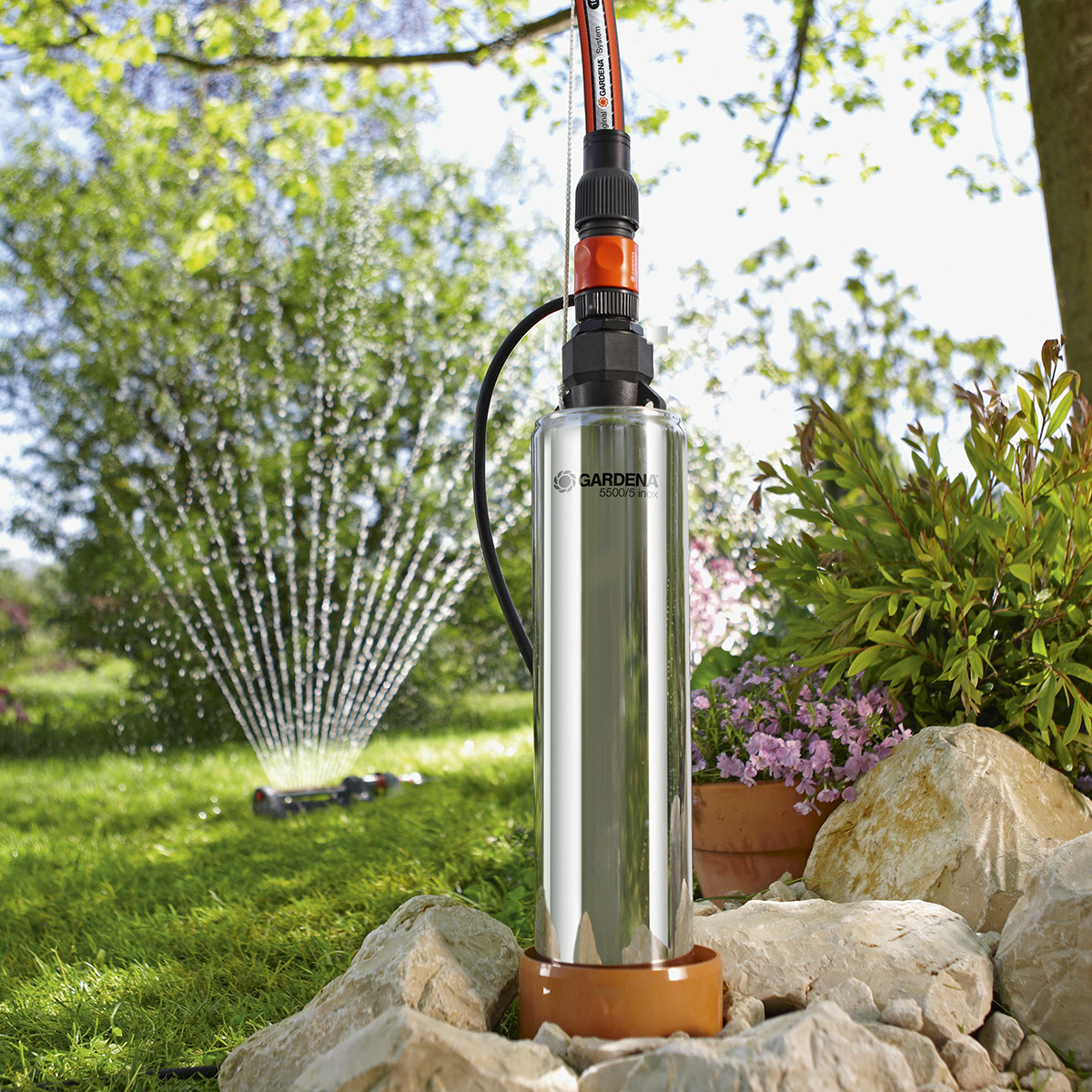 Насос скважинный 5500/5 inox (1) "gardena" 01489-20.000.00