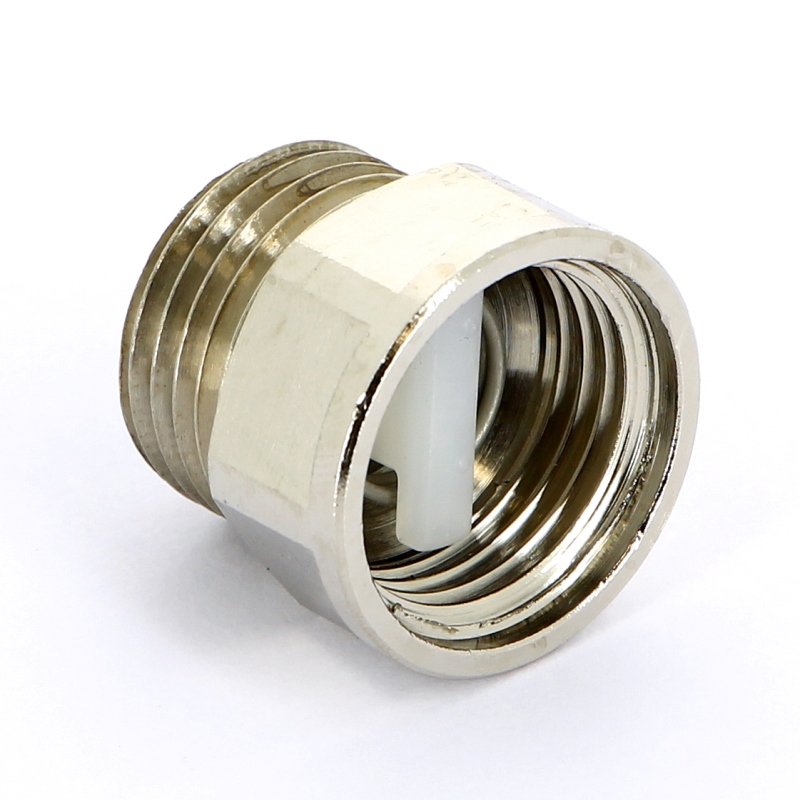 Клапан отсечной 1/2" никелированный UNI-FITT