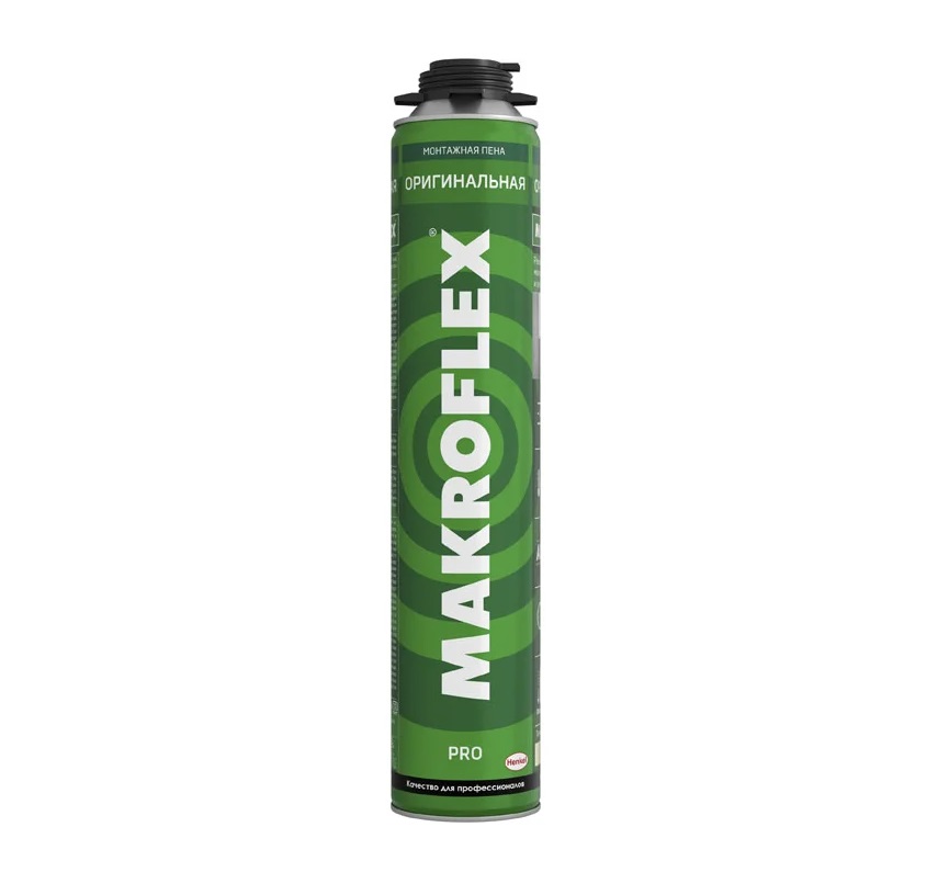 Пена монтажная Makroflex PRO 45 литров всесезонная 750 мл