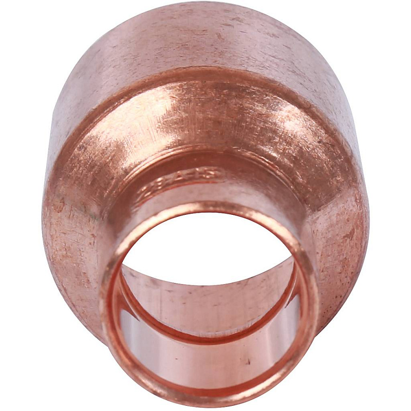 Муфта медная 28x15 переходная однораструбная SANHA под пайку 152432815